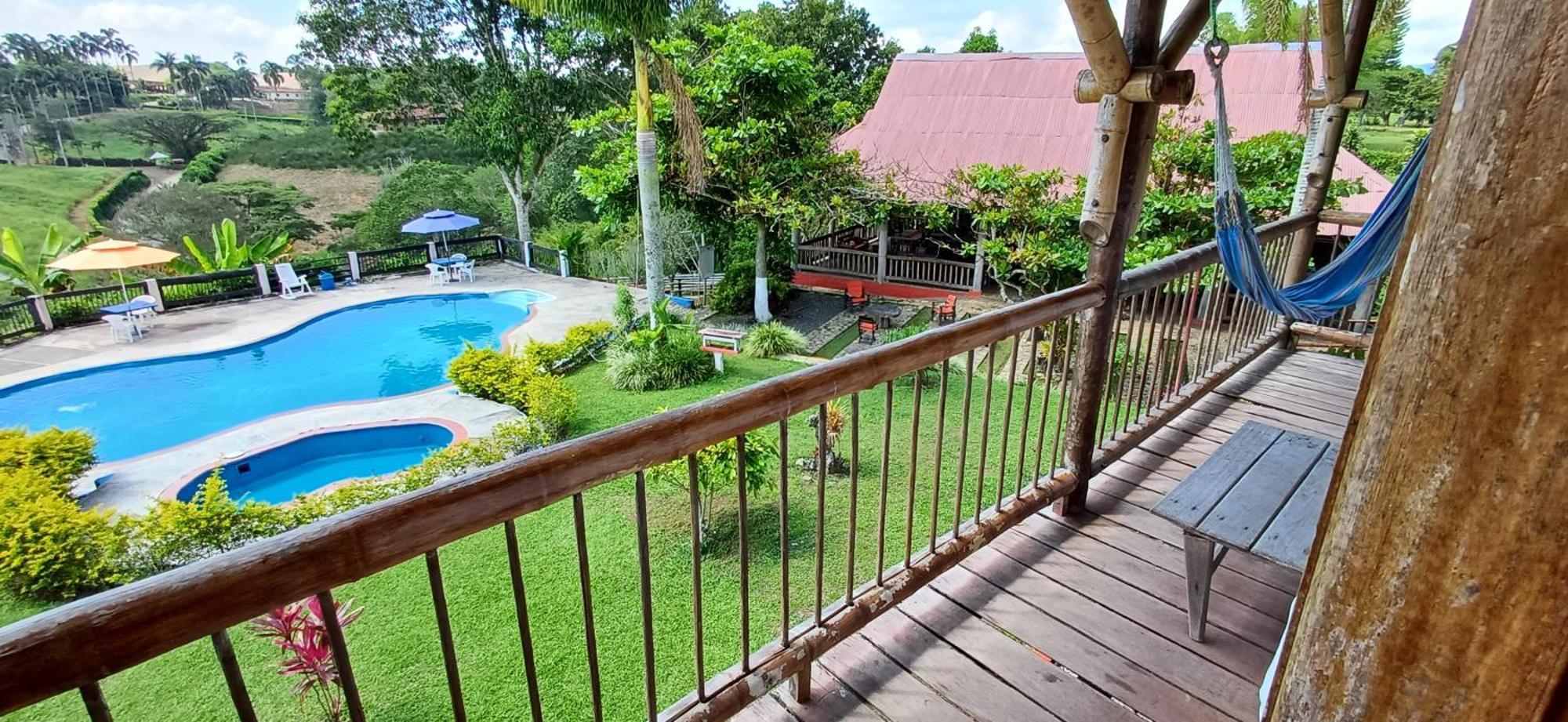 Finca Hotel Palmas Frente A Panaca 金巴亚 外观 照片